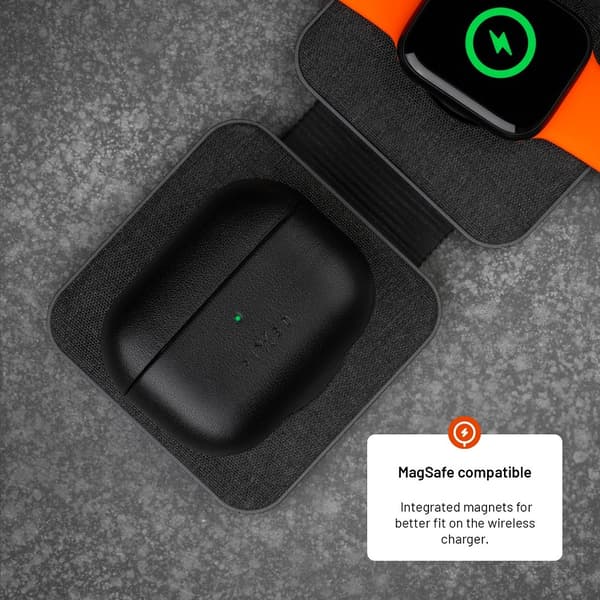Fixed AirPods Pro 2 Kuori PodsLeather MagSafe Musta
