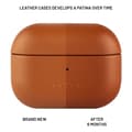 Miniatyrbilde 5 av 9: Fixed AirPods Pro 2 Deksel PodsLeather MagSafe Brun