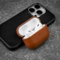 Miniatyrbilde 8 av 9: Fixed AirPods Pro 2 Deksel PodsLeather MagSafe Brun