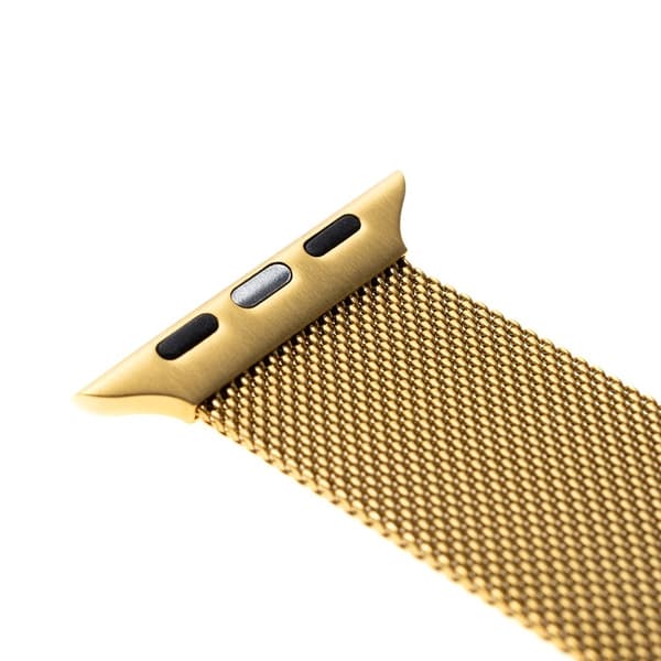 Fixed Apple Watch 38/40/41/42mm Armband Mesh Strap Guld