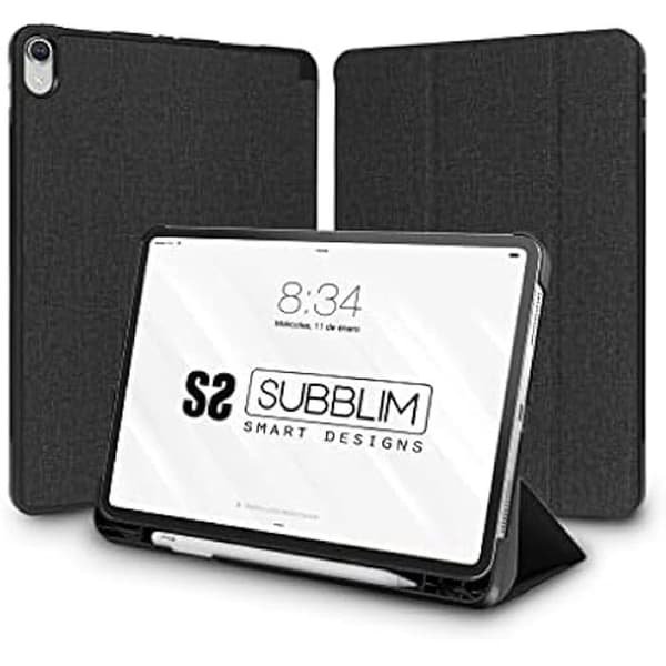 SUBBLIM Shock Case iPad 10,9" 10A Gen Svart