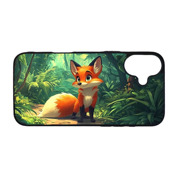 Søt Tegnefilm Rev iPhone 16 Plus Mobiltelefon Deksel