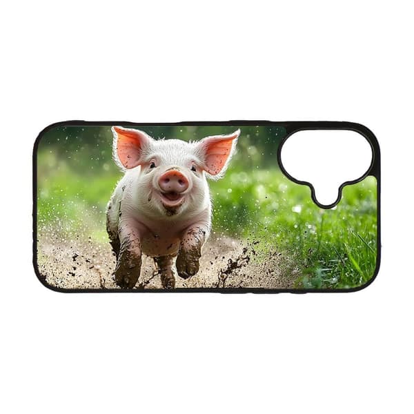 Eläin Possu Kännykän suojakuori iPhone 16