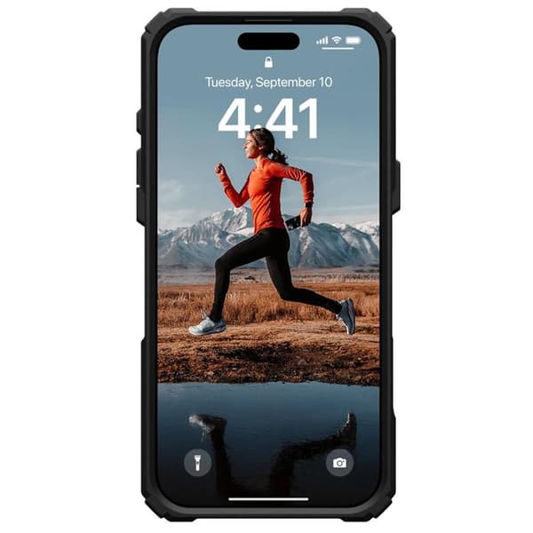 Skal till iPhone 16 Pro Max - UAG Plasma XTE MagSafe - Svart / Orange