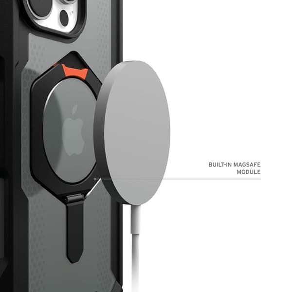 Skal till iPhone 16 Pro Max - UAG Plasma XTE MagSafe - Svart / Orange