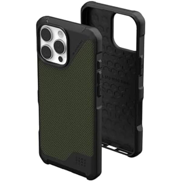 Urban Armour Gear Metropolis LT MS-fodral Kompatibel med Apple iPhone 16 Pro Max-fodral (skydd av militärklass,