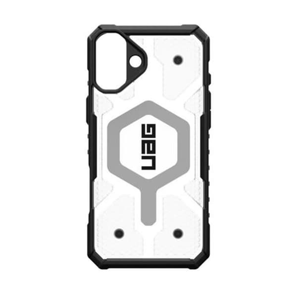 Coque - UAG - iPhone 16 Plus - Antimikrobiell - Förstärkt - Pathfinder Vit/Svart