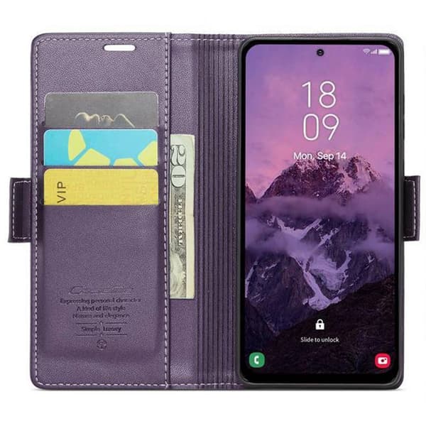 CaseMe mobilcover 023 Samsung Galaxy A36 5G - Lilla