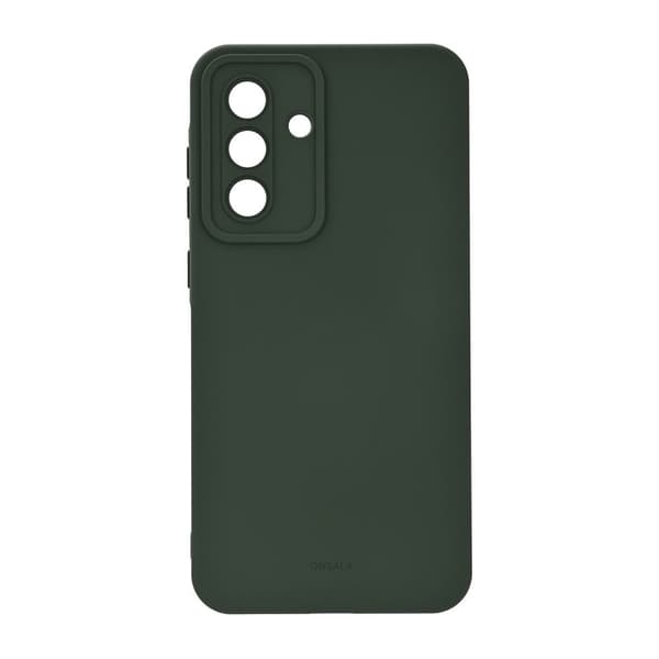 Mobilcover Samsung A36 5G Silikoneeffekt Olivengrøn