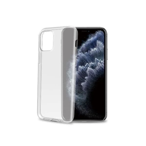 Hus - CELLY - Gelskin1000 - Transparent - Fjäderlätt - iPhone 11 Pro