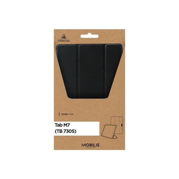 Fodral - Mobilis - Edge - Svart - Syntetisk - 7 tum