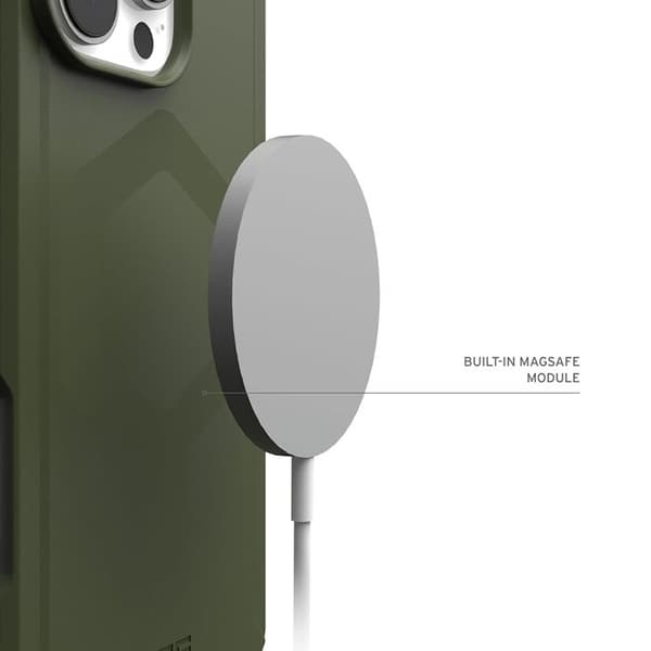 iPhone 16 Pro Max Fodral - UAG Essential Armor MagSafe - Olivgrön