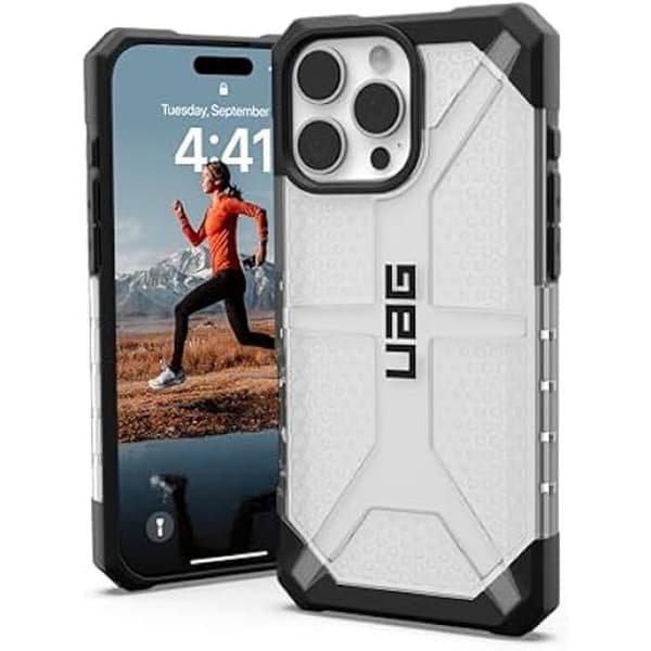 Coque - URBAN ARMOR GEAR - Plasma - Kompatibel med iPhone 16 Pro Max - Trådlös laddning - Militärskydd
