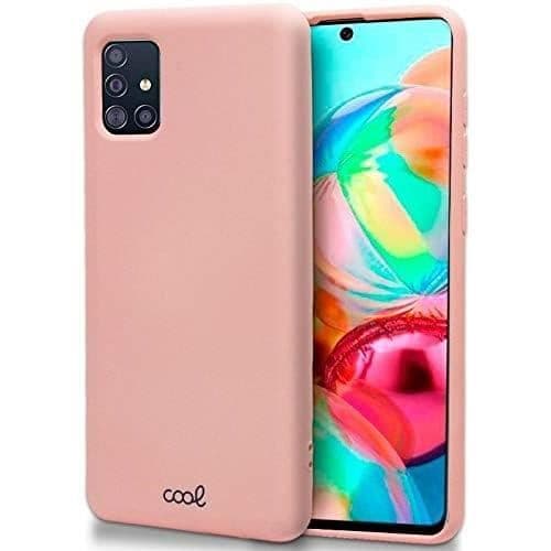 Coque Cool för Samsung A715 Galaxy A71 Täcka Rosa