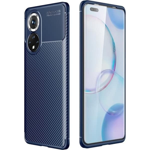 Mobilskal - LOPOLIKE - Honor 60 Pro - Elegant design - Silikon - Repellent mot repor - Blå