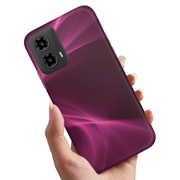 Motorola Moto G34 5G - Deksel/Mobildeksel Purple Fog