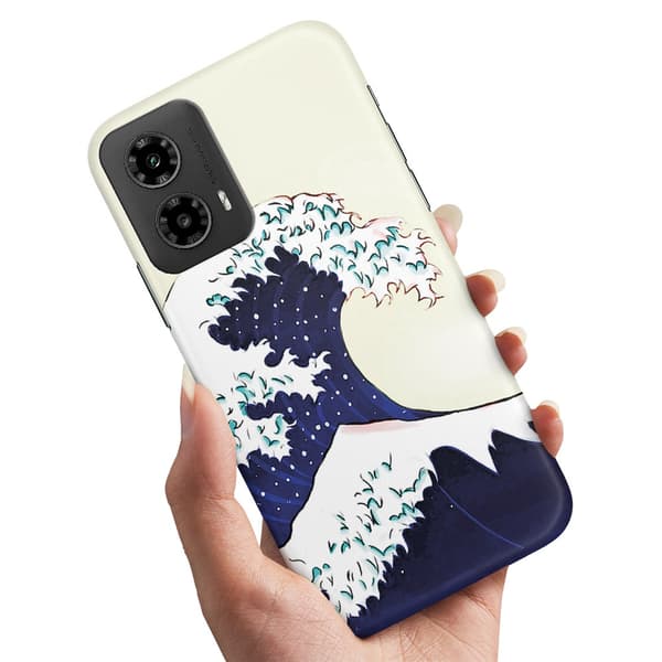 Motorola Moto G34 5G - Cover/Mobilcover Flodbølge