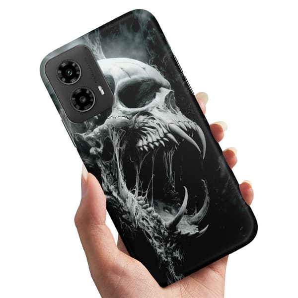 Motorola Moto G34 5G - Cover/Mobilcover Skull