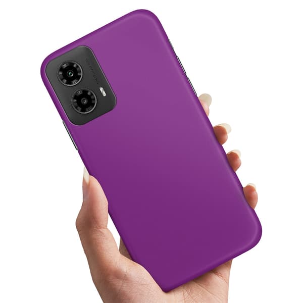Motorola Moto G34 5G - Deksel/Mobildeksel Lilla