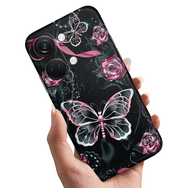 OnePlus Nord 3 5G - Cover/Mobilcover Sommerfugle