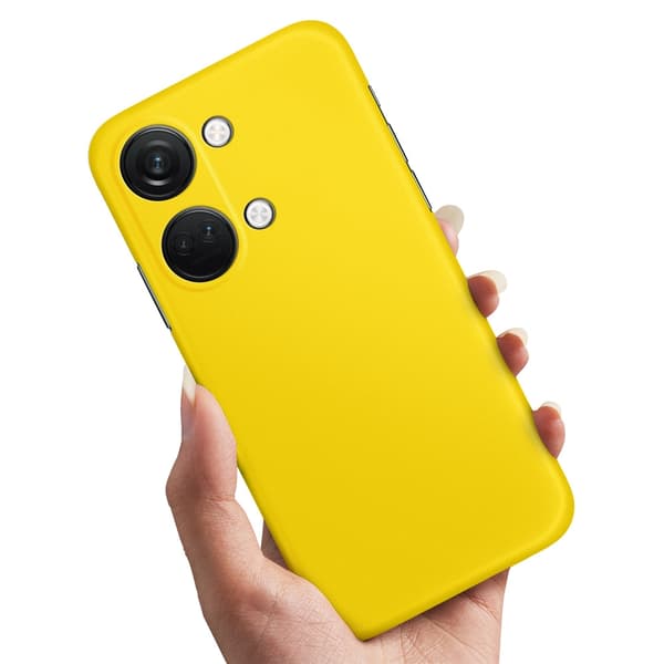 OnePlus Nord 3 5G - Kuoret/Suojakuori Keltainen