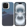 Miniatyrbild 1 av 6: iPhone 16 Pro Max Skal med Magsafe och Utfällbart Stativ – Berg Blå