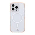 Miniatyrbild 2 av 4: Rvelon Anti-halk korrugerat magnetiskt skyddsfodral För iPhone 16 Pro Max Orange