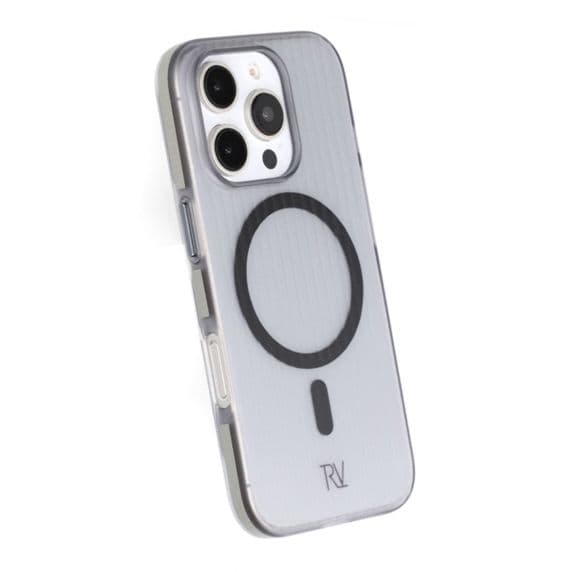 Rvelon Anti-halk korrugerat magnetiskt skyddsfodral För iPhone 16 Pro Max Grå