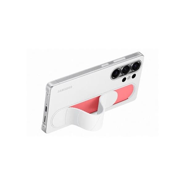 Coque - Samsung - Galaxy S25 Ultra - Vit - Stödfunktion - Inbyggt band