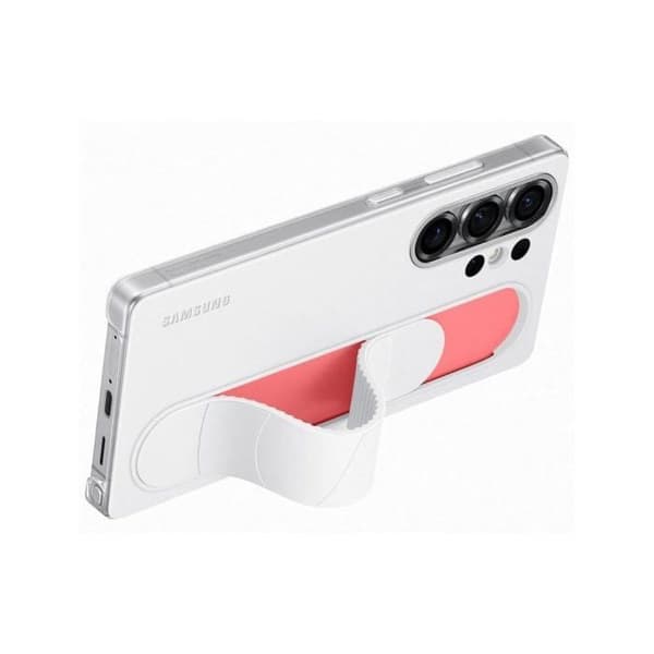 Coque - Samsung - Galaxy S25 Ultra - Vit - Stödfunktion - Inbyggt band