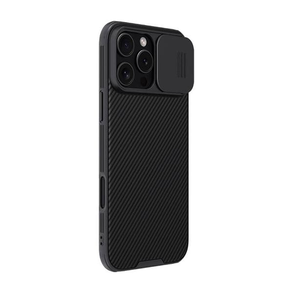 Nillkin CamShield Pro iPhone 16 Plus etui (sort)