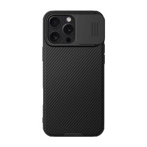 Nillkin CamShield Pro iPhone 16 Plus -kotelo (musta)