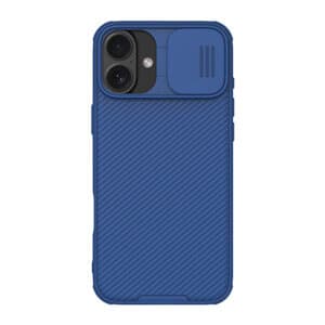 Nillkin CamShield Pro iPhone 16-deksel (blå)