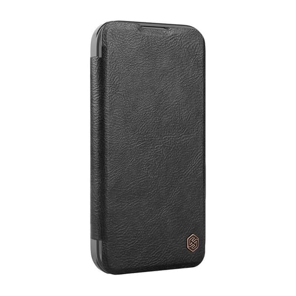 Etui Nillkin Qin Prop Leather iPhone 16 (tsaari)