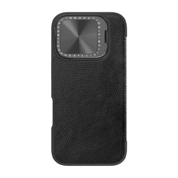 Etui Nillkin Qin Prop Leather iPhone 16 (tsaari)