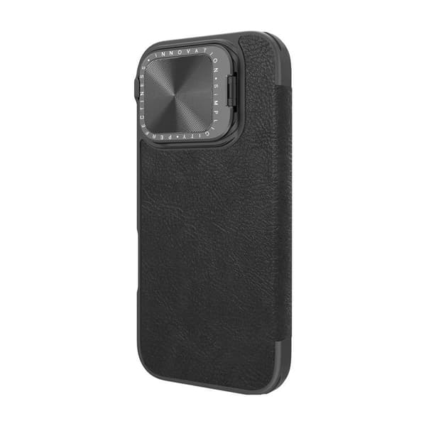 Etui Nillkin Qin Prop Leather iPhone 16 (tsaari)