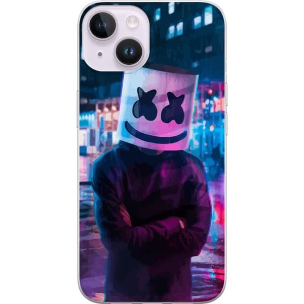 Apple iPhone 14 Gennemsigtig cover Marshmallow Roblox Legende