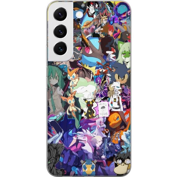 Samsung Galaxy S22+ 5G Gennemsigtig cover Pokémon Blaze