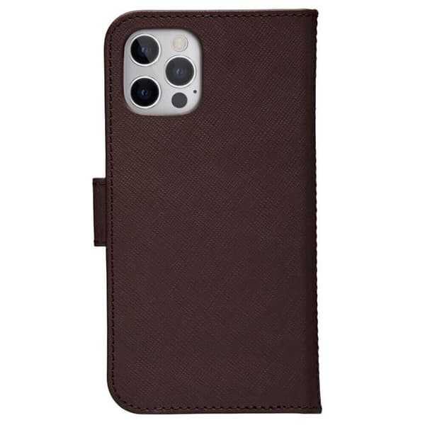 Telefonfodral - bumpertelefon Dbramante - DB-NY61DACH5439 - New York - iPhone 12/12 Pro 6.1 - Mörk choklad