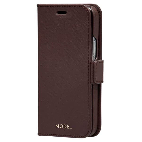 Telefonfodral - bumpertelefon Dbramante - DB-NY61DACH5439 - New York - iPhone 12/12 Pro 6.1 - Mörk choklad