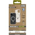 Miniatyrbild 1 av 2: Coque - MUVIT - iPhone 15 - Transparent - Integrerad stöd - Flexibel