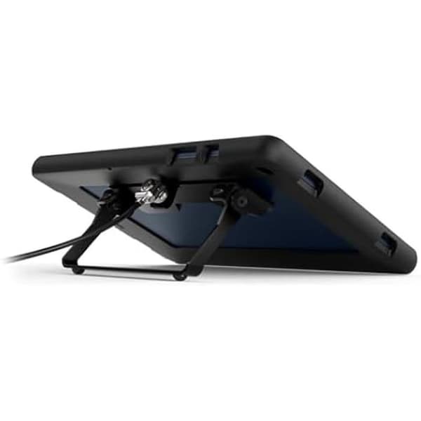Säkert stöd - COMPULOCKS - Galaxy Tab A9+ - 11 tum - Gummi - Svart