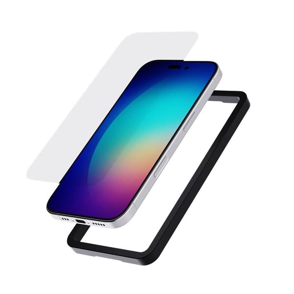 Tech21 iPhone 16 Skjermbeskytter Impact Glass 2-pakning