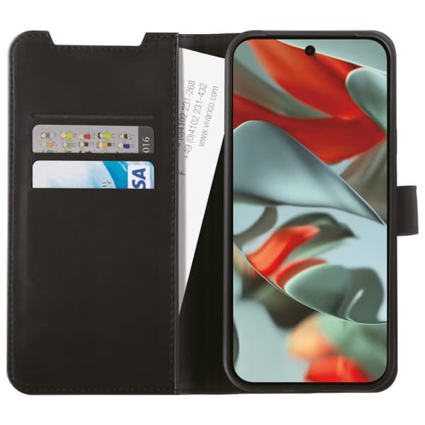 Vivanco Google Pixel 9a Etui Classic Wallet Svart