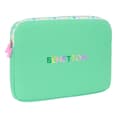 Miniatyrbillede 2 af 2: Laptop cover Benetton Mint Grøn 15,6'' 39,5 x 27,5 x 3,5 cm