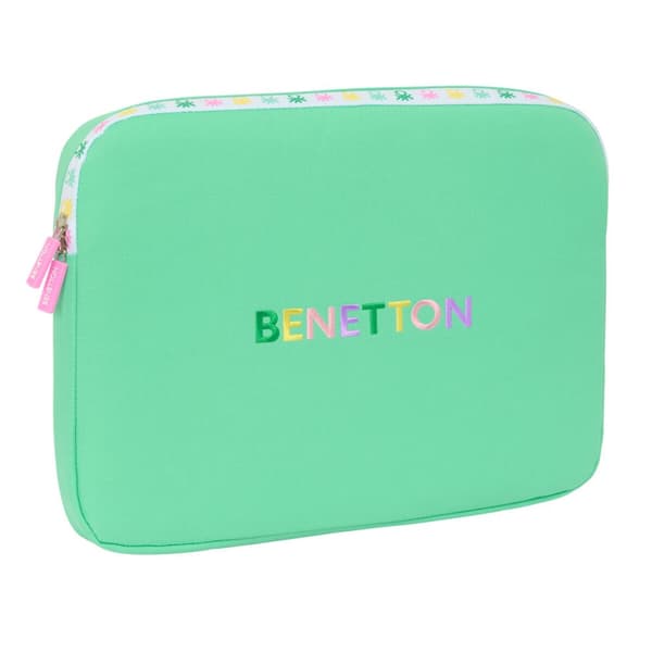 Laptop cover Benetton Mint Grøn 15,6'' 39,5 x 27,5 x 3,5 cm
