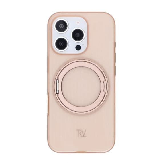 iPhone 16 Pro Rvelon Skal Roterande Magnet Stativ – Brons