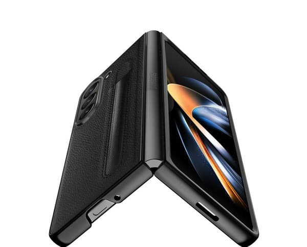 INF Samsung Galaxy Z Fold -puhelinkotelo litsikuviolla ja kynätelineellä Model 2