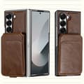 Pikkukuva 1 / 4: INF Samsung Galaxy Z Fold -magneettinen kotelo korttipaikalla, RFID-suojattu lompakkokotelo model 2