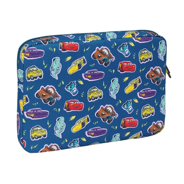 Laptop cover Cars Racing Marineblå 15,6'' 39,5 x 27,5 x 3,5 cm